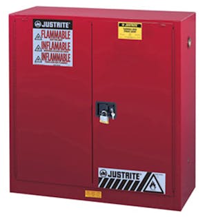 40 Gallon 2 Self-Close Doors Justrite® Sure-Grip® EX Safety Cabinet for Combustibles