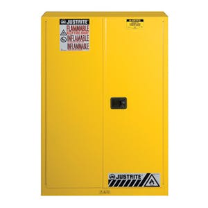 45 Gallon Manual Justrite® Sure-Grip® EX Safety Cabinet