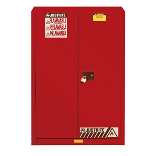 60 Gallon 2 Self-Close Doors Justrite® Sure-Grip® EX Safety Cabinet for Combustibles