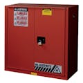 40 Gallon 1 Sliding Self-Close Door Justrite® Sure-Grip® EX Safety Cabinet for Combustibles