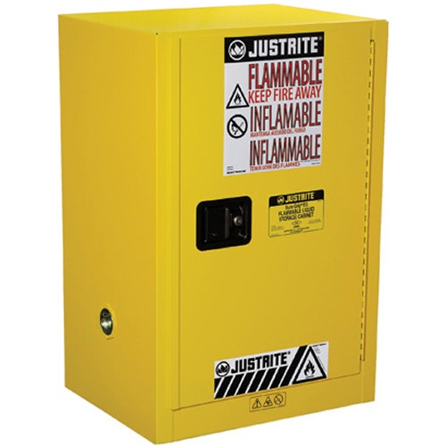 12 Gallon Manual-Close Justrite® Sure-Grip® EX Compac Cabinet