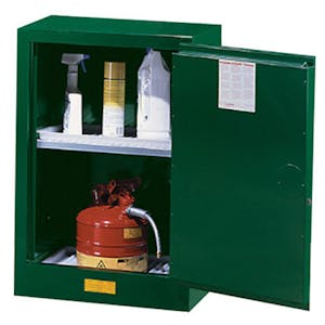 12 Gallon Self-Close Justrite® Sure-Grip® EX Cabinet for Pesticides