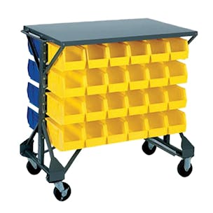 Akro-Mils® Bin Cart and Storage Bins