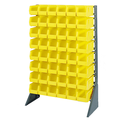 B-LINE BUK マガジンラック イエロー Akro-Mils® Single Sided Bin Rack & Bins | U.S. Plastic Corp.