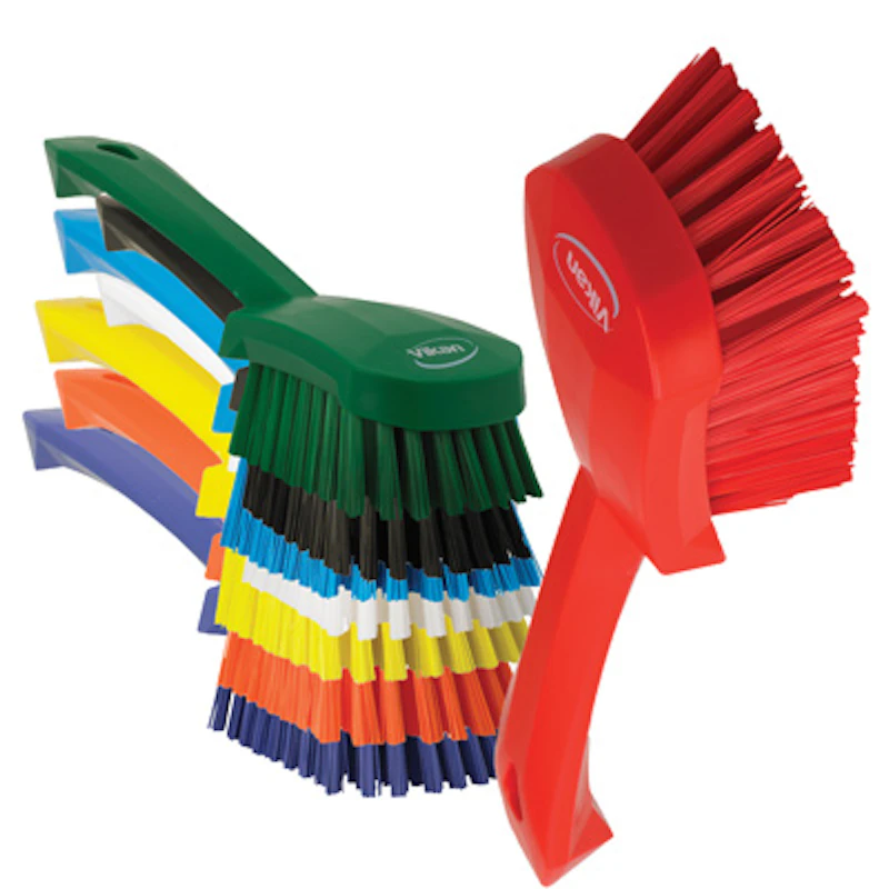 Vikan® Color-Coded Hand Brushes with Handles