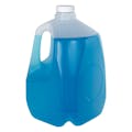 1 Gallon Natural HDPE Jugs with 38mm White Threaded Caps with F217 Liner - Case of 48