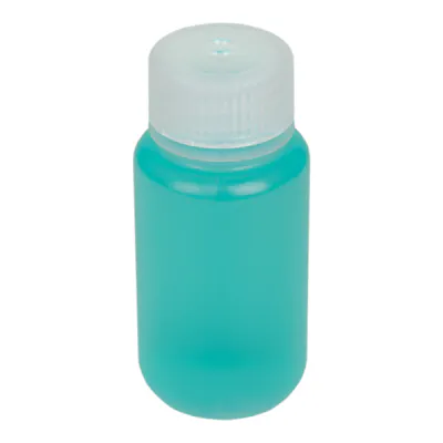 2 oz./60mL Nalgene™ Wide Mouth Polypropylene Economy Bottle with 28mm Cap