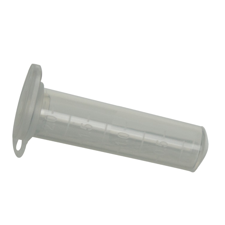 2mL Natural Polypropylene Microcentrifuge Tubes with Snap Caps - Case of 500