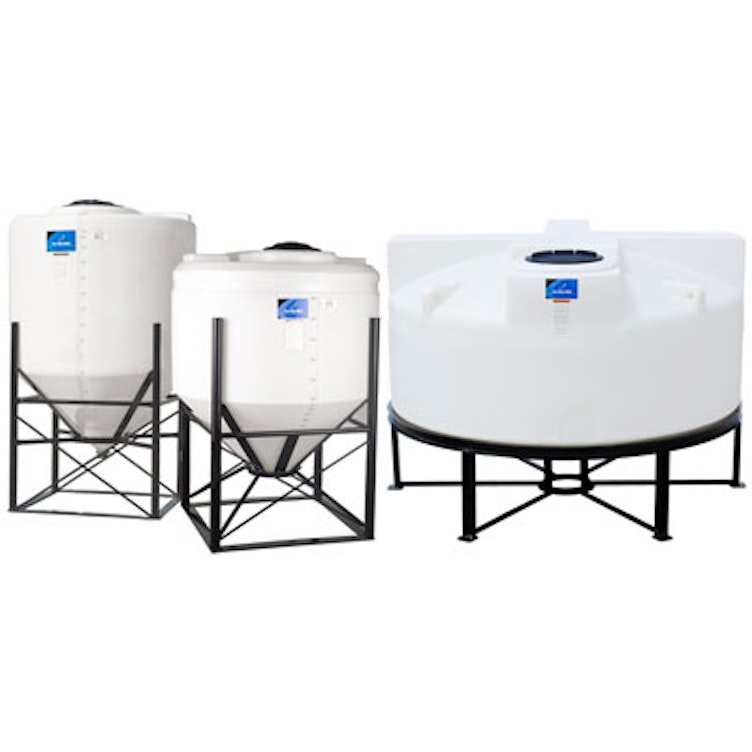 Stand for 36" Diameter 45° Cone Bottom Tanks - 12" Clearance