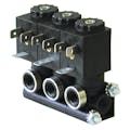 1.5mm 2-Way Spaded Stackable Composite Solenoid Valve with 24 VDC