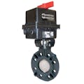 1-1/2" Type 57 Butterfly Valve with Series 94 Electric Actuator