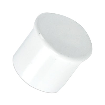 1" White  PVC Inner Cap