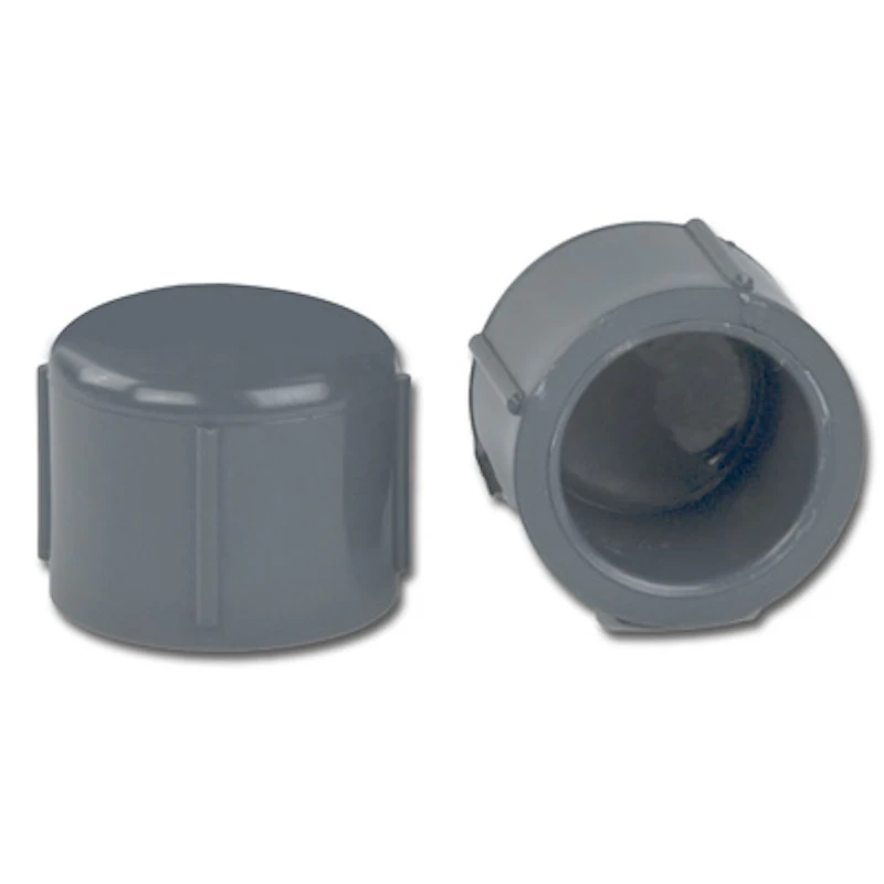 3/8" Schedule 40 Gray PVC Socket Cap