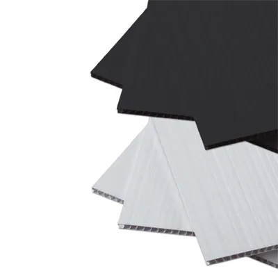 4mm x 48" x 96" White Coroplast® Corrugated Plastic Sheet