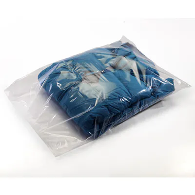 10" W x 12" L x 1.5 mil Thick Flat Poly Bags - Case of 1000