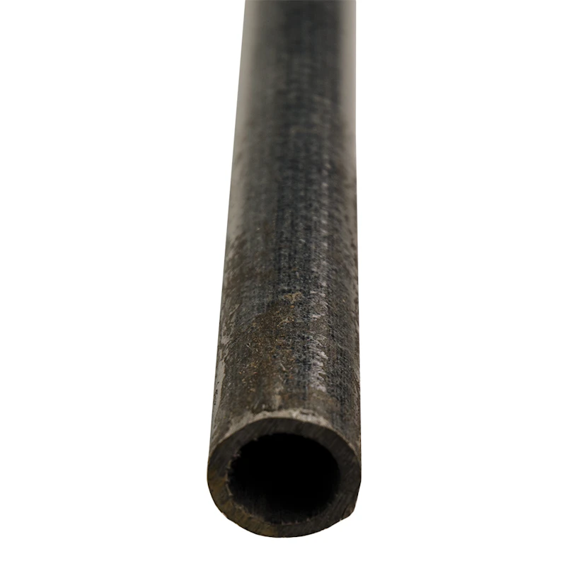 1-1/2" x 1/8" Fibergrate Dynaform® Gray Round Tube - 20' Length