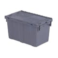22.3" L x 13" W x 12.8" Hgt. Gray Security Shipper Container