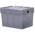 30" L x 22" W x 20.5" Hgt. Gray Security Shipper Container