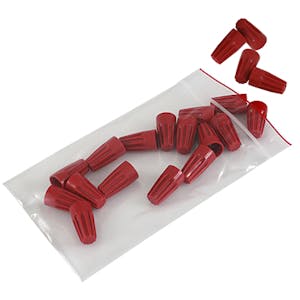 2" W x 3" L x 2 mil Minigrip® Premium Red Line™ Reclosable Bags - Case of 1000