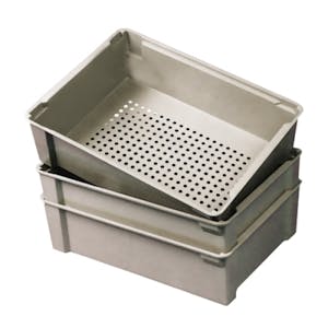 24" L x 14-3/8" W x 7-3/4" Hgt. Wash Box with Solid Bottom