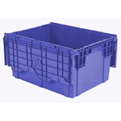 28" L x 20" W x 15" Hgt. Blue Security Shipper Container