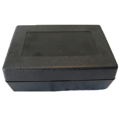 Black ABS Hinged Storage Box - 6-1/8