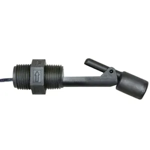 Horizontal Polypropylene Liquid Level Switch with 1/2