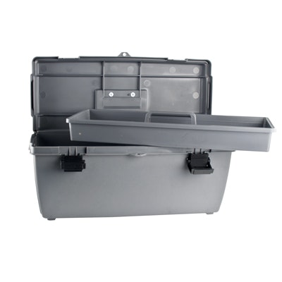 20" Utility Tool Box with Lift Out Tray