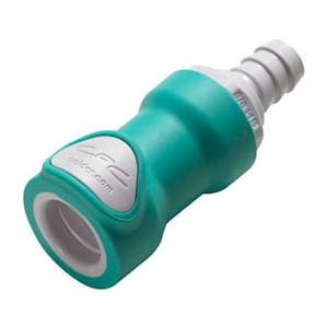 3/8" ID In-Line Hose Barb NS4 Series ABS Non-Spill Coupling Body (Insert Sold Separately)
