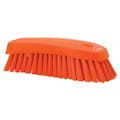 Vikan® Orange Scrub Brush with Stiff Bristle