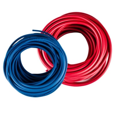 3/8" ID x 0.625" OD Tundra-Air® Red PVC Air & Water Hose