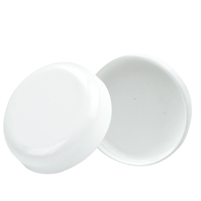 53/400 White Polypropylene Dome Cap with F217 Liner