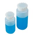 1000mL Kartell® LDPE Wide Neck Graduated Bottles with Caps - Case of 5