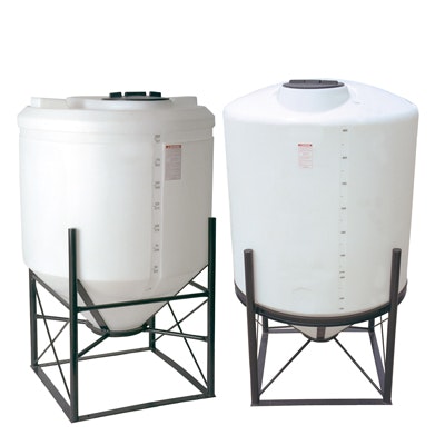 Stand for 96" Diameter 30° Cone Bottom Tanks - 12" Clearance (Tanks #14069, #14070, #11780, #15644, #15647 & #15653)