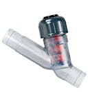 3/4" Transparent Strainer with 20 Mesh
