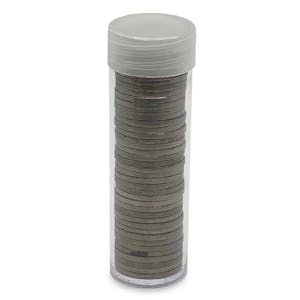 BCW® Nickel Coin Tube (Pack of 100)