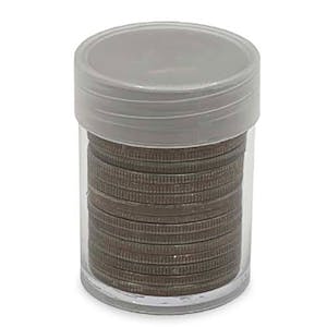 BCW® Half Dollar Coin Tube (Pack of 98)