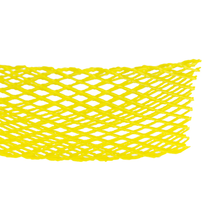 1-1/2" (38.1mm) Heavy-Duty Polynet Netting- Yellow