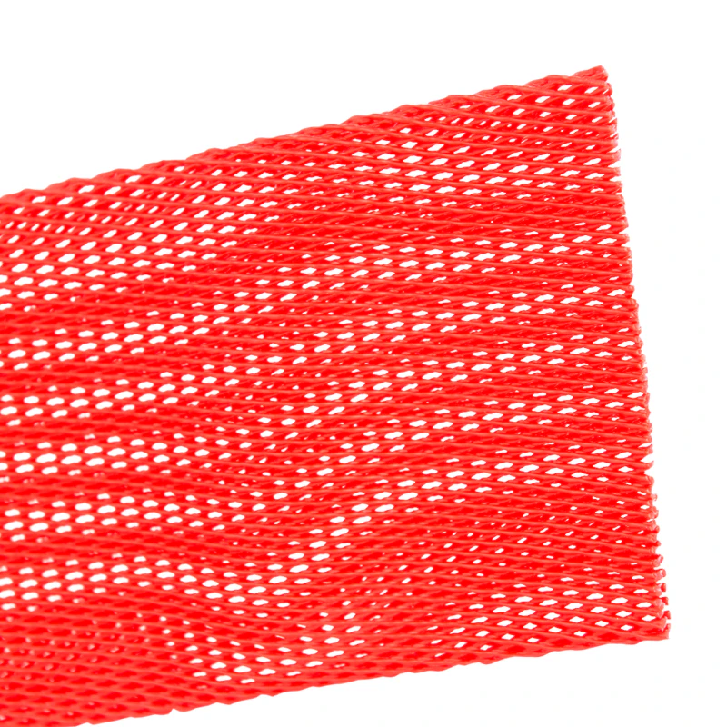 2-1/2" (63.5mm) Heavy-Duty Polynet Netting- Red