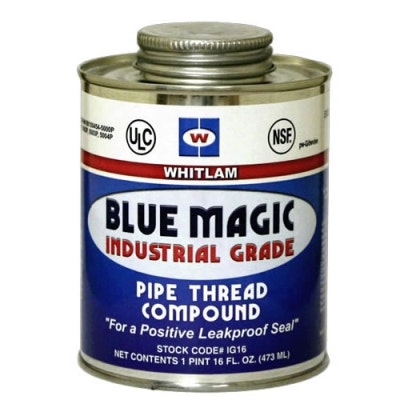 8 oz. Brushtop Can Blue Magic Pipe Thread Compound
