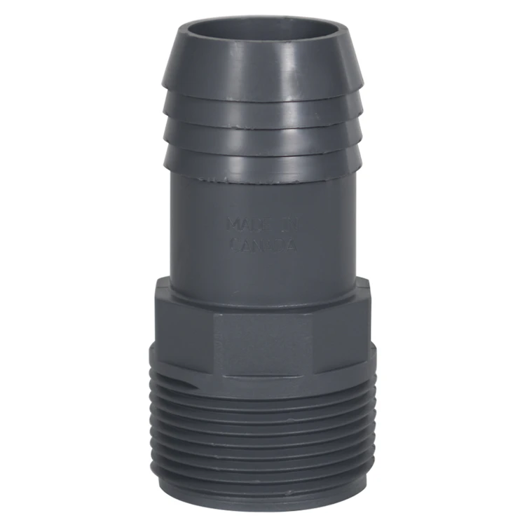 1-1/4" MNPT Polypropylene Adapter