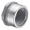 1/2" FNPT CPVC Schedule 80 Special Reinforced Cap with SS Collar