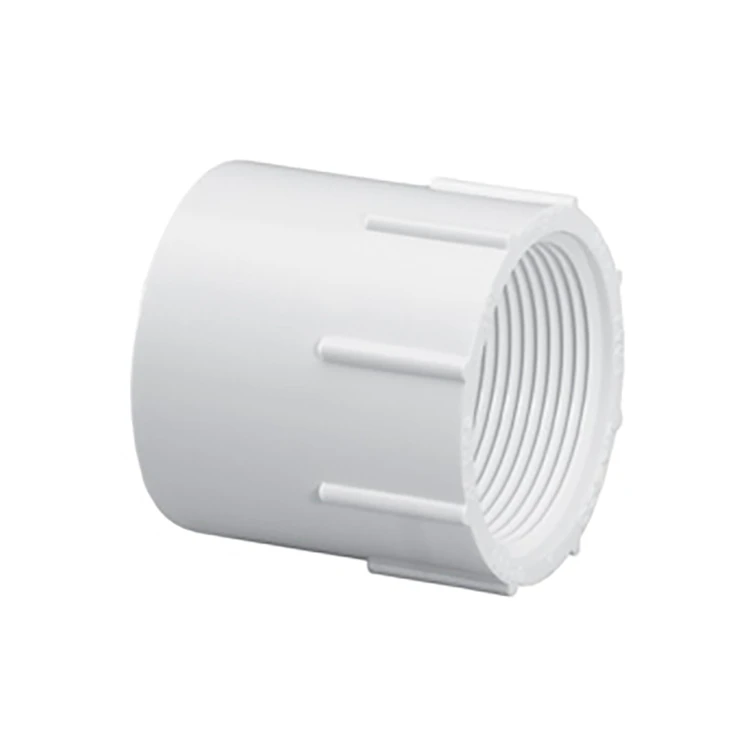 Pvc Threaded To Socket Adapter PVC Schedule 40 Thread x Socket Female Adapters | U.S. Plastic Corp.