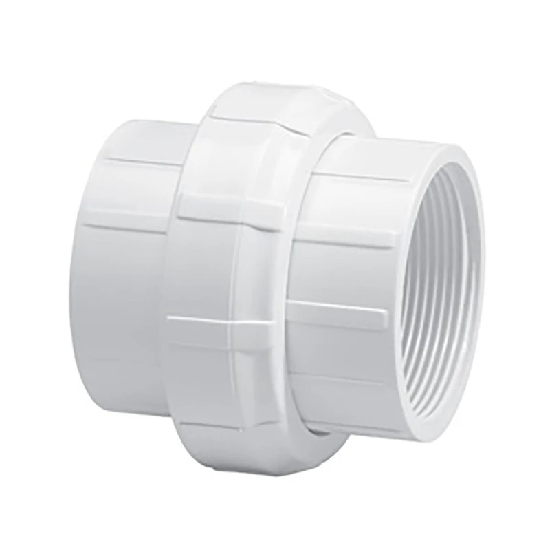 3" Schedule 40 White PVC Threaded Union