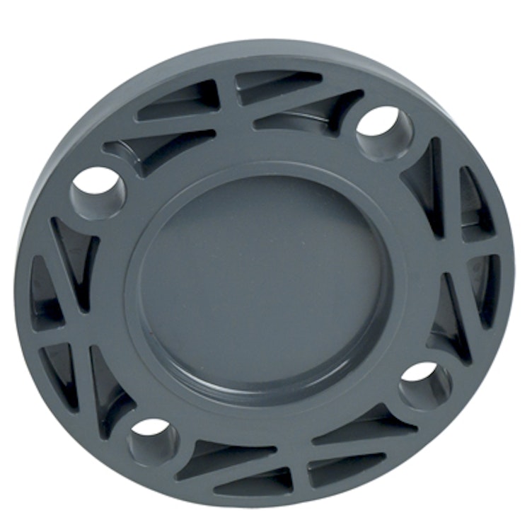 PVC Schedule 80 Blind & Companion Flanges & Gaskets