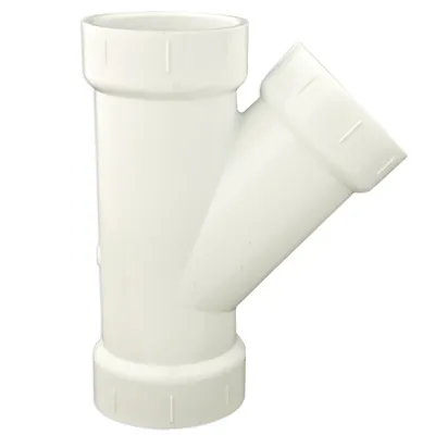 DWV PVC Wye