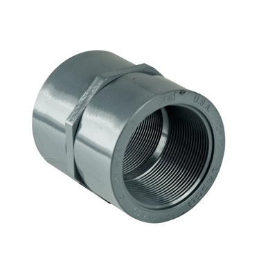 3" Schedule 80 CPVC Straight Coupling