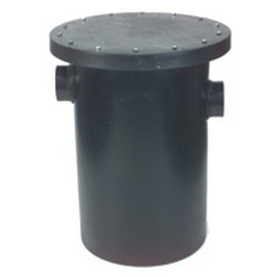 30 Gallon Tank 17-1/2" D x 30-1/2" Hgt. Overall, 25" Hgt. to Inlet/Outlet, 27-1/2" Hgt. to Vent