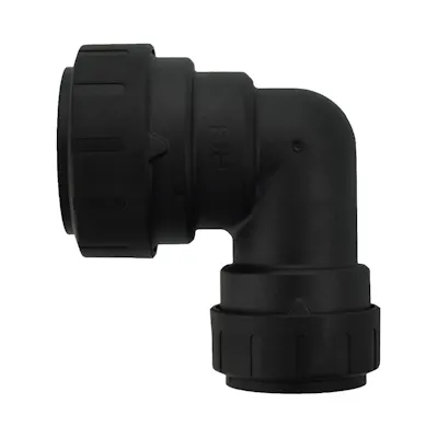 1" x 3/4" CTS Black UV Polysulfone Reducing Elbow
