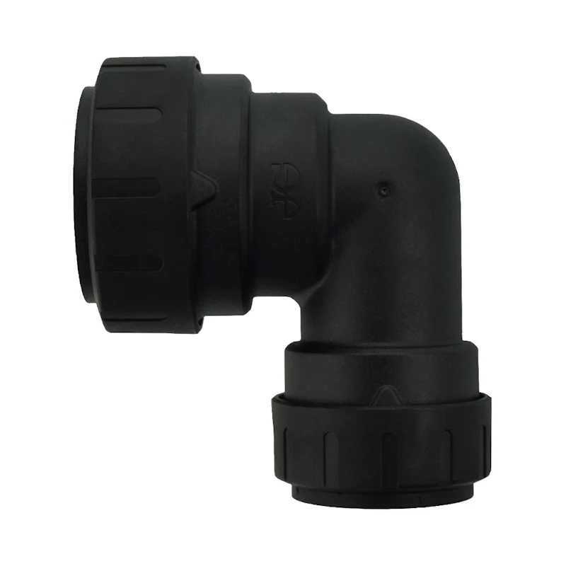 1" x 3/4" CTS Black UV Polysulfone Reducing Elbow